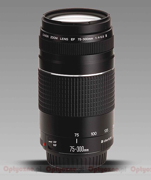 Canon EF 75-300 mm f/4-5.6 III - LensTip.com